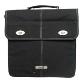 Bolso Newlooxs Arezzo 16 Lt Negro Doble Broche
