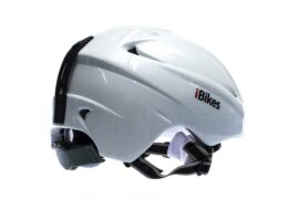 CASCO URBANO IBIKES C/ORJERAS BLANCO MS-86 SM(53-55CMS)