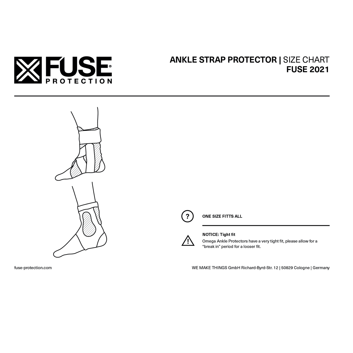 Fuse Omega Ankle Protector