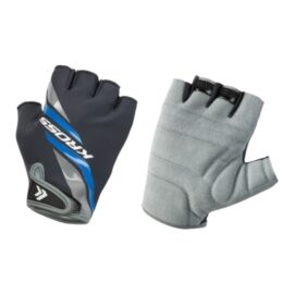 Guante corto kross lumar grafito/azul