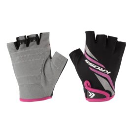 Guante Corto Kross Xiala Negro/Fucsia