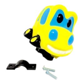 Bocina aire auto amarillo