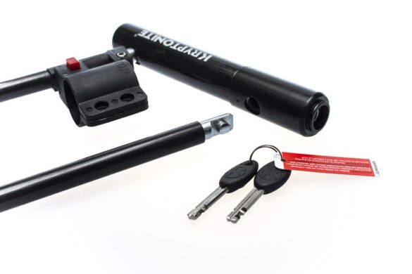 CANDADO U KRYPTONITE NIVEL 5 KEEPER LS 12MM 2 LLAVES 10,2 X 29CMS (NEGRO)