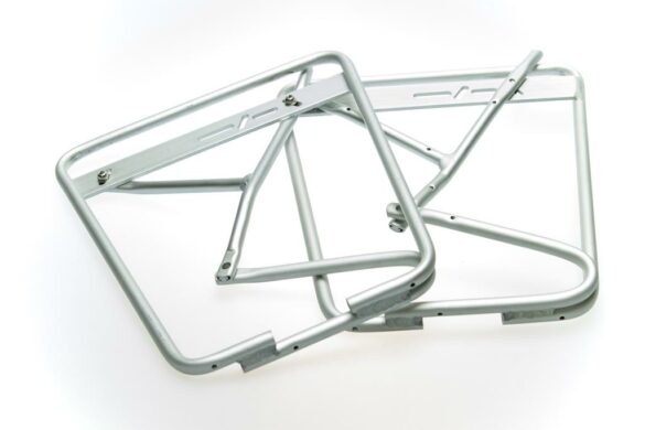PARRILLA DELANTERA KROSS CL-875F ALUMINIO (AMBOS LADOS) PLATA MATTE