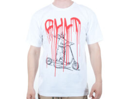 POLERA M/CORTA CULT SCOOTER RAT MD BLANCO