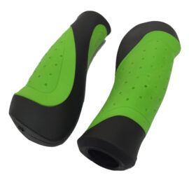 Grips Kool goma hergonometrico negro verde fluor