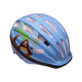 Casco infantil ibikes hb6-2 pirata azul
