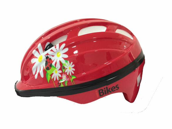 CASCO INFANTIL IBIKES HB6-2 CHINITA XS ROJO