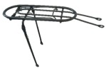 PARRILLA TRASERA FIJA ARO:20 HT-409 ACERO NEGRO