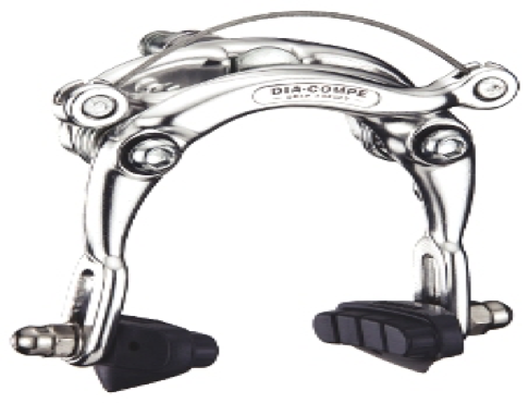 HERRADURA FRENO DELANTERA DIA COMPE DC-750(57-75) AJUSTABLE SILVER TW