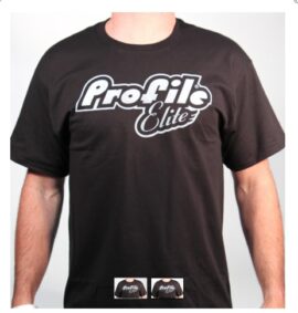 POLERA  PROFILE ELITE LOGO XL NEGRO