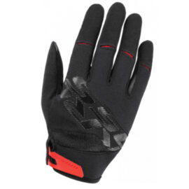 Guantes kross rocker negro/rojo