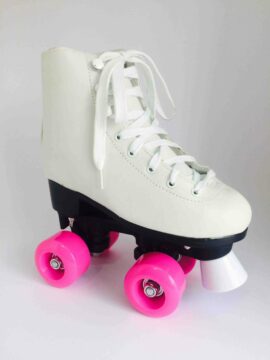 Patin blanco tipo bota numero 35