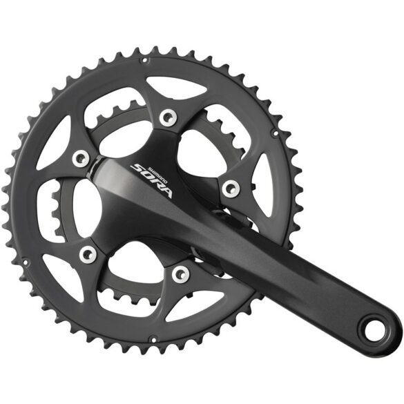 VOLANTE SHIMANO FC-3550 SORA BLACK 50-34T 170MM