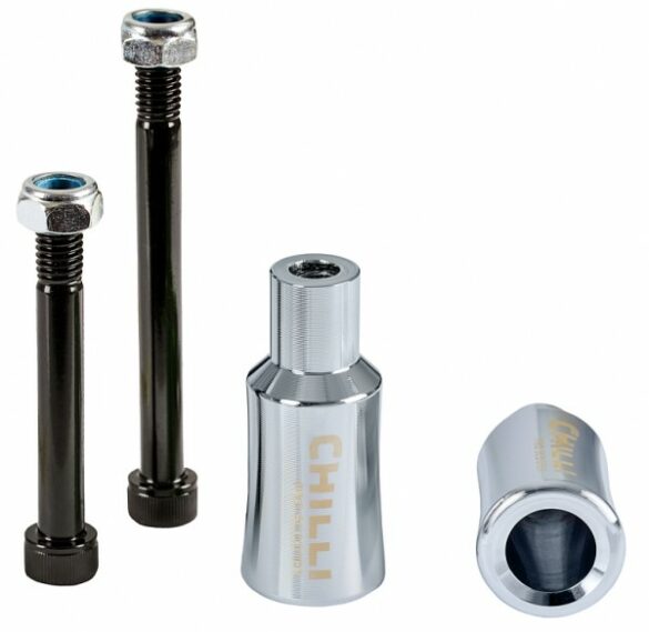 Pedalines Scooter Chilli Barrel 2pcs Plateado