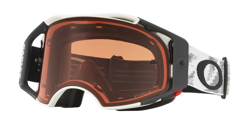 Antiparras Oakley Airbrake Matt White Prizm Mx Bronce