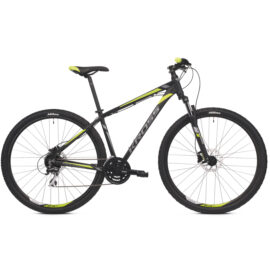 Bicicleta MTB Kross Hexagon 5.0 Negro Gris Amarillo Matte
