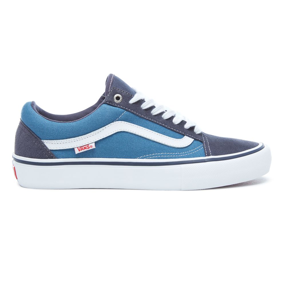 Zapatillas Vans Old Skool pro Navy Stv White