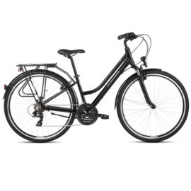 Bicicleta Trekking Kross Trans 1.0 Dama SR Black Grey Glossy