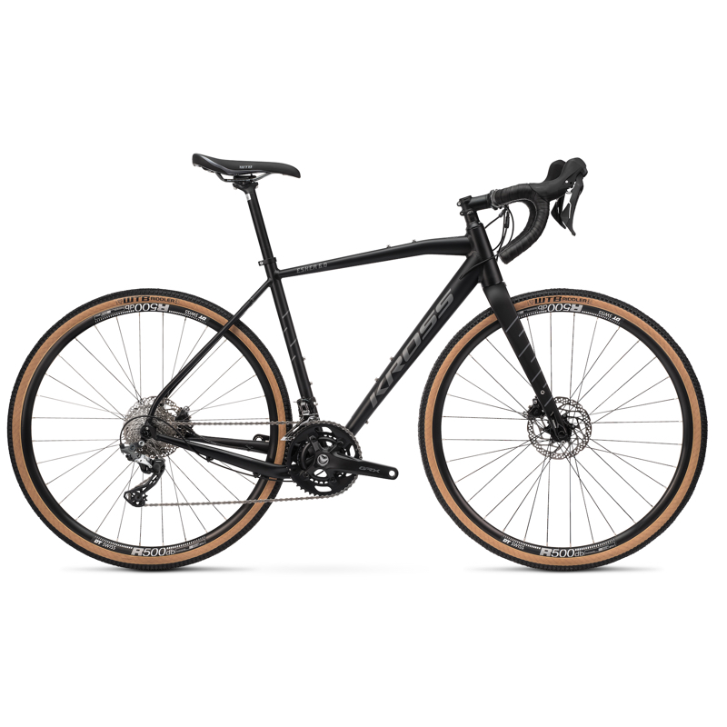 Bicicleta Gravel Kross Esker 6.0 Negro
