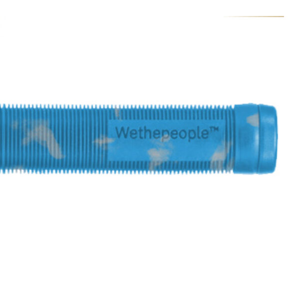 Grips BMX Wtp Perfect Sin Flange Azul Gris Swirl