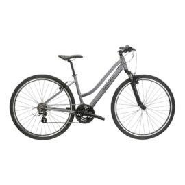 Bicicleta Trekking Kross Trans 2.0 Dama SR Grey Black Matte