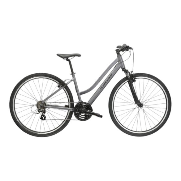 Bicicleta Trekking Kross Trans 2.0 Dama SR Grey Black Matte