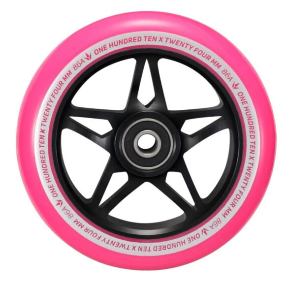 Rueda Scooter Envy S3 110Mm Negro Rosado