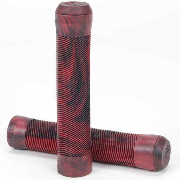 Grips BMX Fiend Sin Argolla Rojo Marble