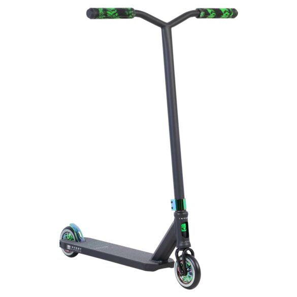 Scooter Invert Supreme 3-10-14 Negro Tornasol Verde