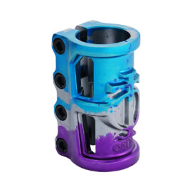Abrazadera Scooter Oath Cage V2 Azul Morado Titanio