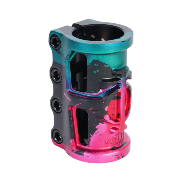 Abrazadera Scooter Oath Cage V2 Verde Rosado Negro