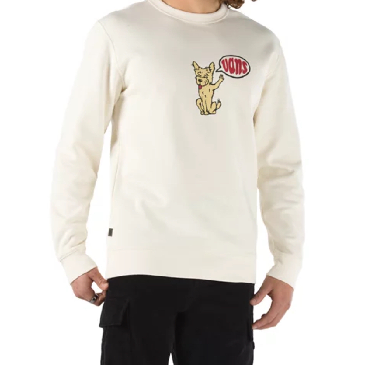 Poleron vans 2025 blanco