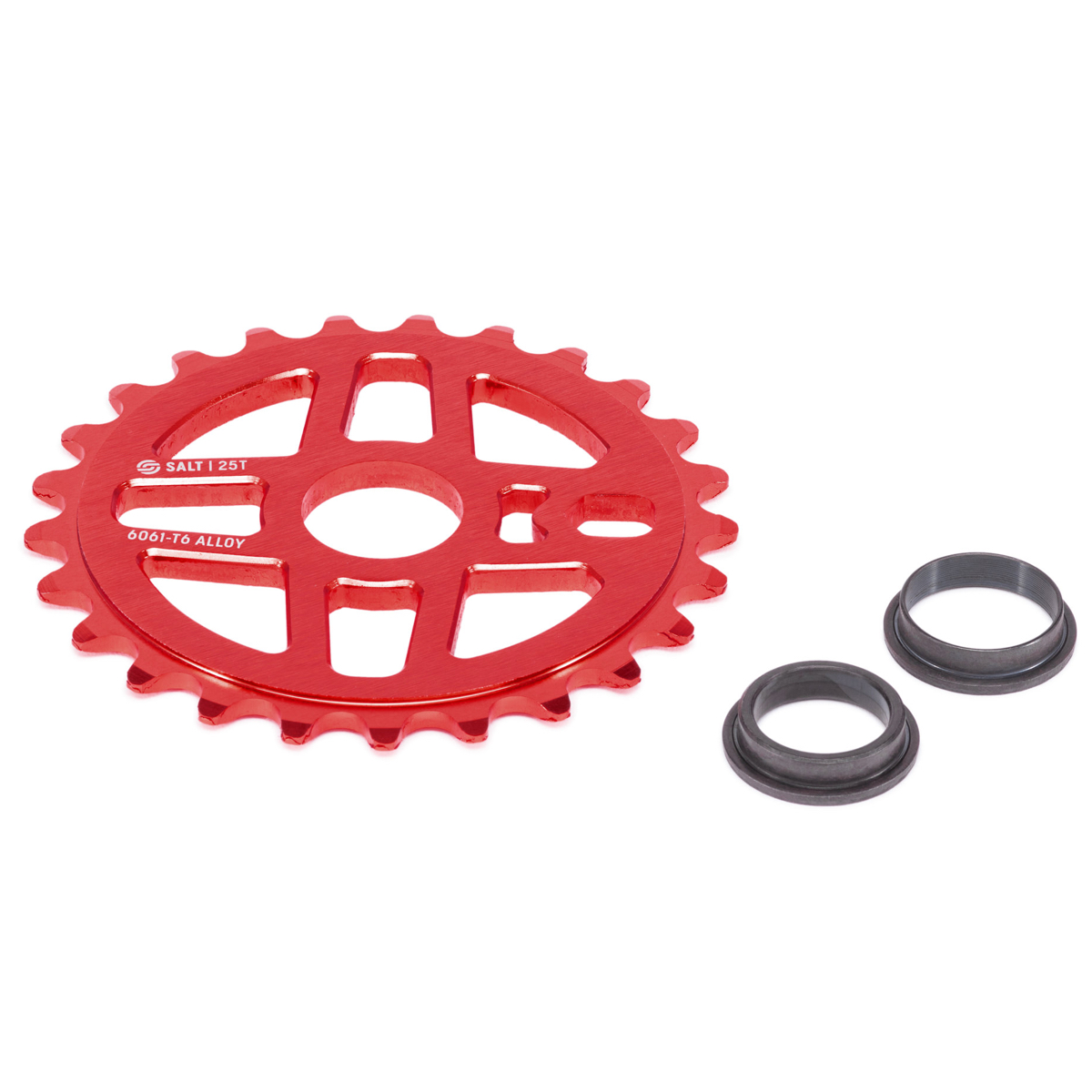 HemeraPhit Corona Singola per Mountain Bike in Alluminio, Diametro Bulloni 104 mm,Silver,34T