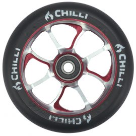 Rueda Scooter Chilli TNT Street Series 110Mm Negro Rojo