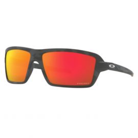 La foto muestra  Lentes Oakley Cables Black Camo/Prizm Ruby Ibikes.cl tienda online con despacho a todo Chile.