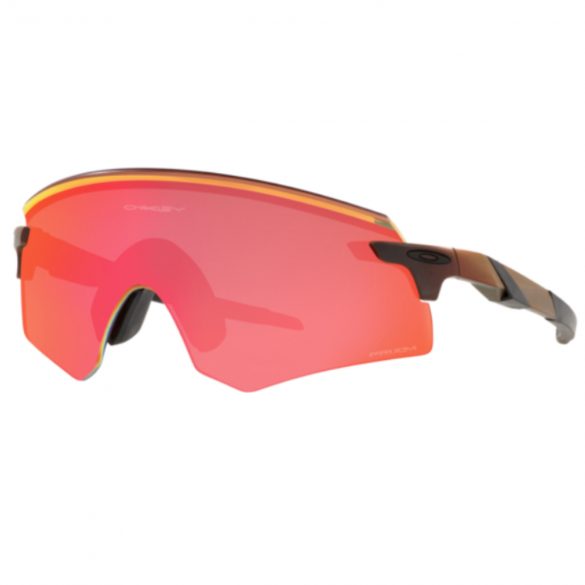 La foto muestra  Lentes Oakley Encoder Matte Red Colorshift/Prizm Trail Torch Ibikes.cl tienda online con despacho a todo Chile.