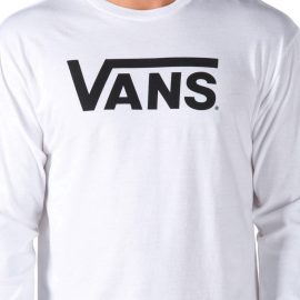 Polera Vans Manga Larga Classic Ls White