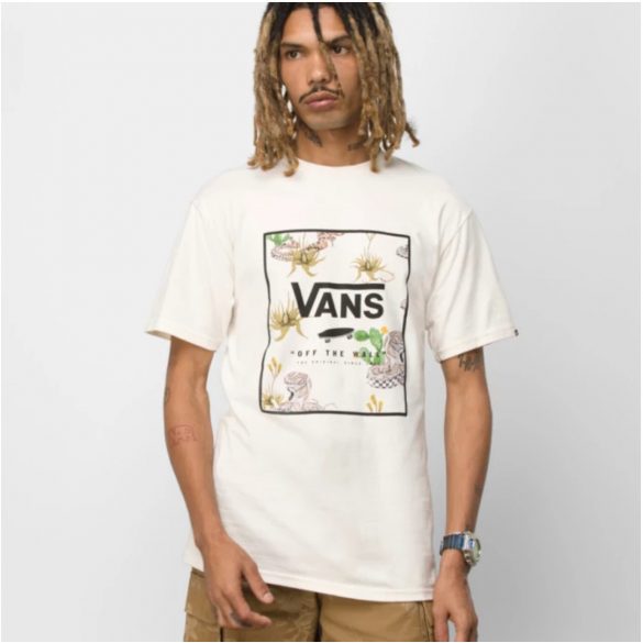 Polera Vans Mn Classic Print Box White