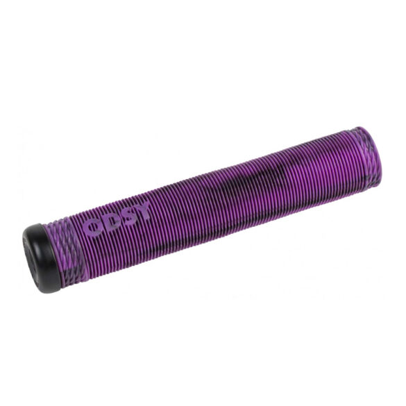 Grips BMX Odyssey Broc Raiford 160mm Negro Morado Swirl