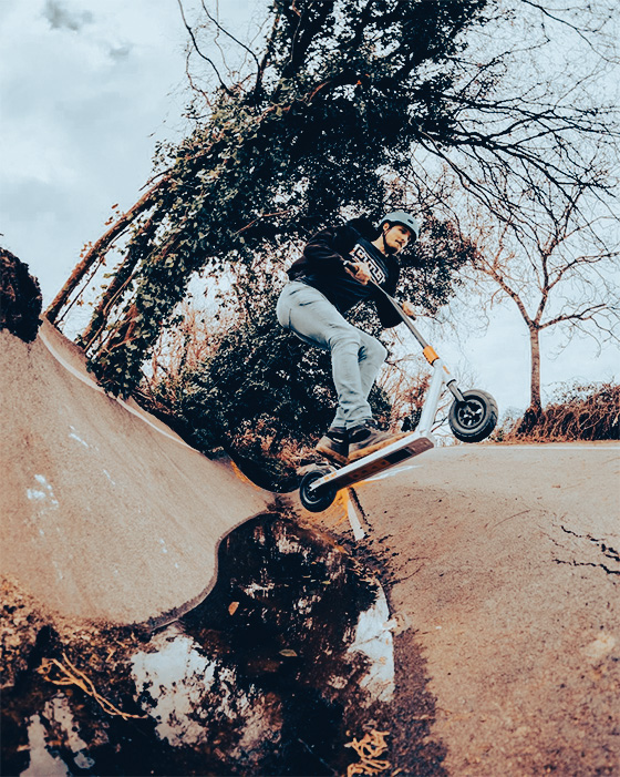scooter diversion