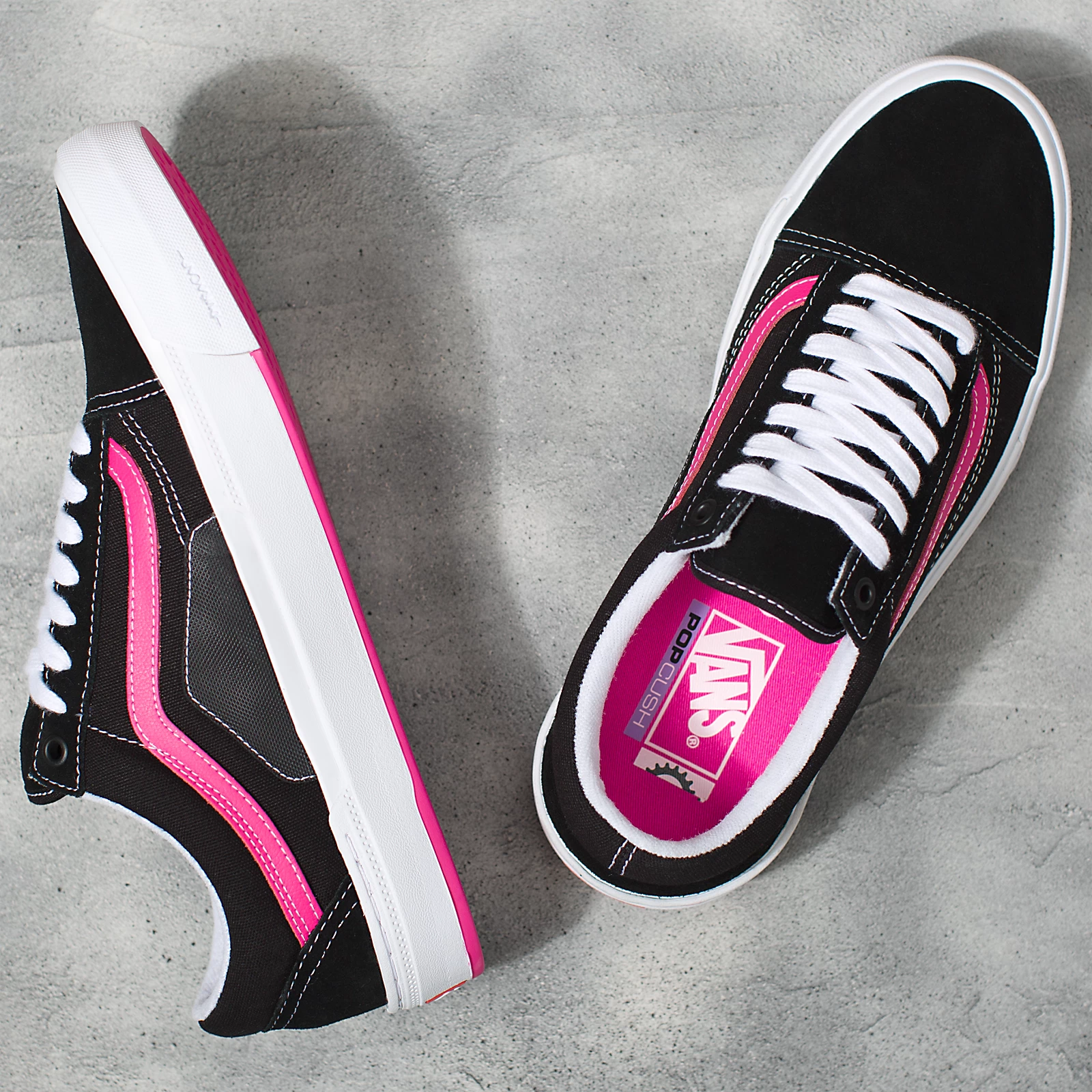 Zapatillas Vans Bmx Old Skool Negro Neon