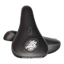 Asiento BMX Demolition Kris Fox Fat Pivotal Negro