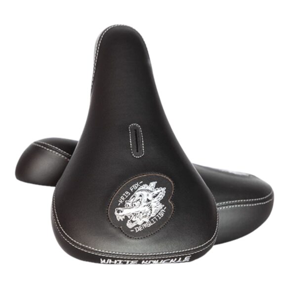 Asiento BMX Demolition Kris Fox Fat Pivotal Negro