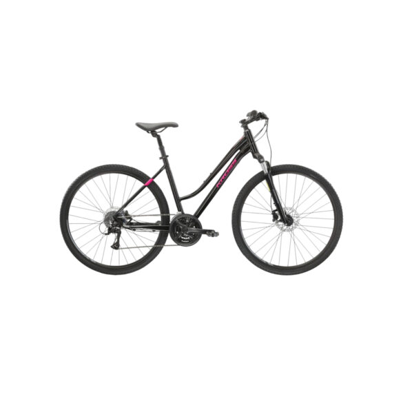 Bicicleta Cross Country Mujer Kross Evado 4.0 Negro