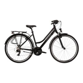Bicicleta Trekking Mujer Kross S Trans 1.0 Negro