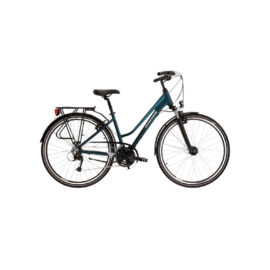 Bicicleta Trekking Mujer Kross Trans 4.0 Turquesa