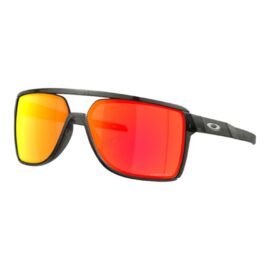 Lentes Oakley Castel Matte Grey Smoke Prizm Ruby