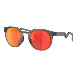 Lentes Oakley Hstn Matte Grey Carbon Prizm Ruby