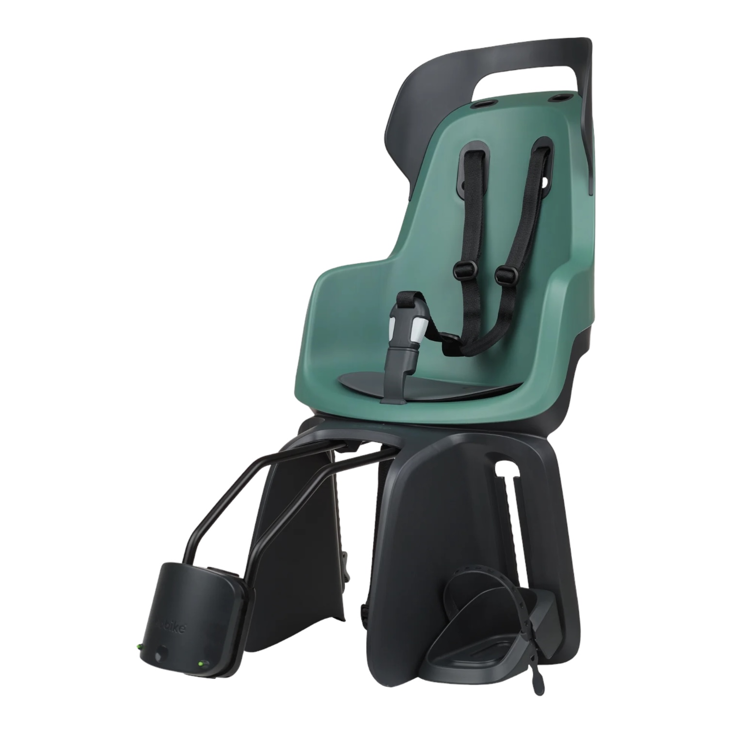Seggiolino Bici Bobike Go Maxi Carrier Rs XR Reclinabile 20° | Posteriore Per Bambini 9 Mesi-6 Anni Fino A 22 Kg